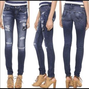 AG Digital Luxe Denim The Legging Super Skinny 26R